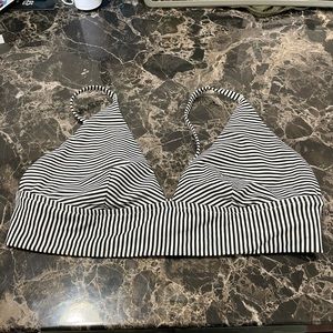 Aerie Striped Bikini Top